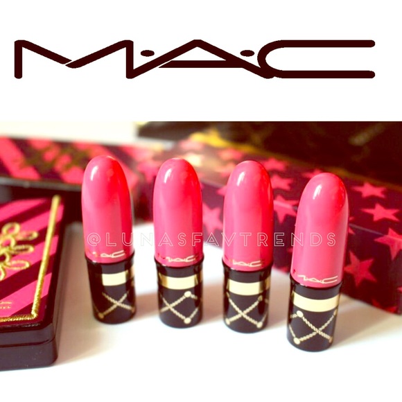 MAC Other - 💄MAC Nutcracker Red Mini Lipstick Kit💄