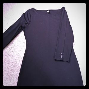 Black cocktail dress