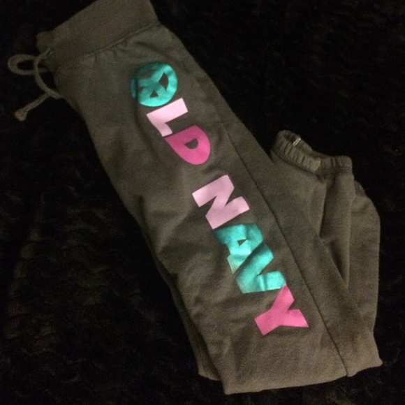 Old navy grey sweat pants size 6/7