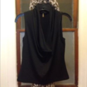 Barney's New York Co-op black cowl neck top 💕