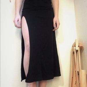 Black Maxi Skirt