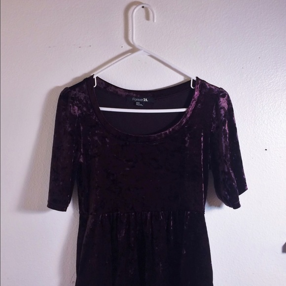 Velvet Minidress