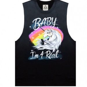 Unif baby I'm 4 real tee