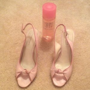 ** BEAUTIFUL PINK SLING-BACKS - BANANA REPUBLIC **