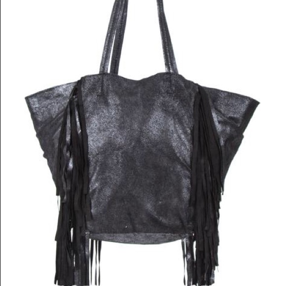 Cleobella Handbags - NWT CLEOBELLA LARGE HENDRIX TOTE SHIMMER LEATHER
