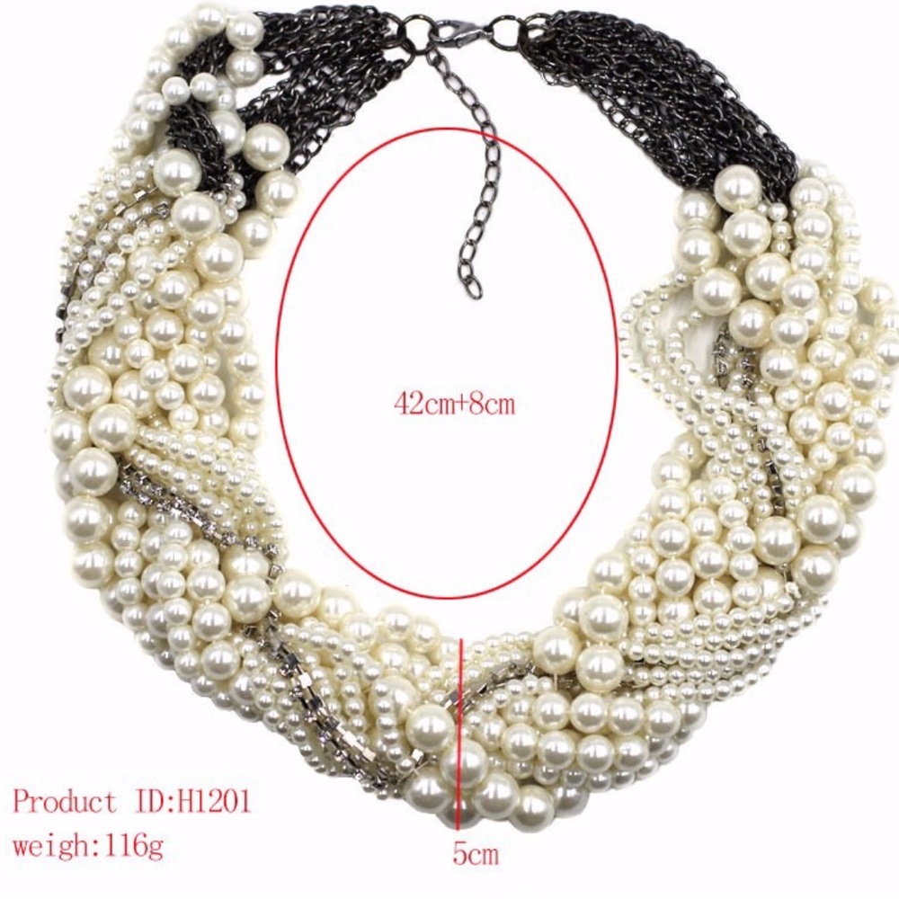 Big Pearl Necklace - Picture 6 of 6