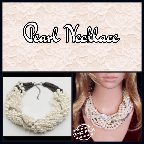 Big Pearl Necklace - Picture 3 of 6