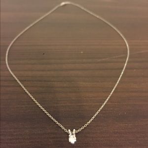 Diamond pendant necklace