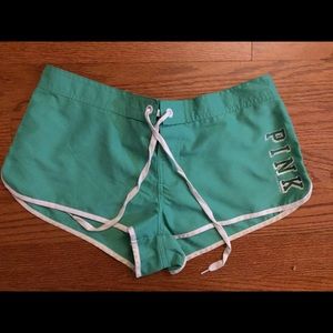 VS Pink Teal Board Shorts