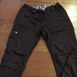 Koi "Katelyn" Scrub set in Espresso