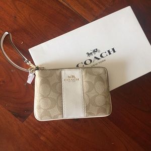Adorable Coach Wristlet - NWT