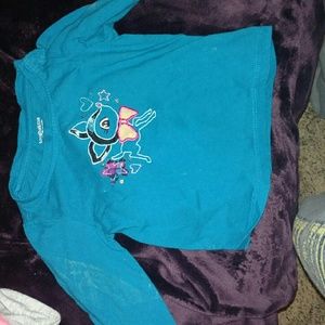 Deer embroidered shirt