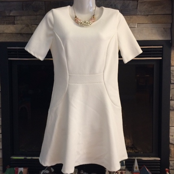 Forever 21 white mini dress - Medium