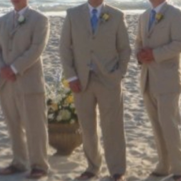 Men's Suit - 100% silk