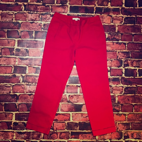 Chico's Red Capri's