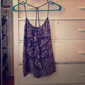 Flowy dress tank