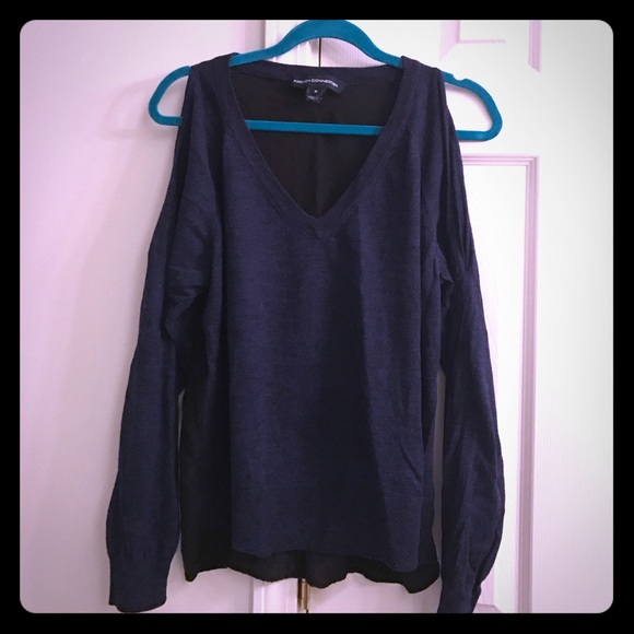 Open shoulder French Connection sweater