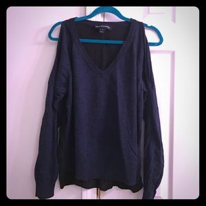 Open shoulder French Connection sweater