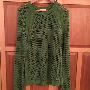 Green sweater EUC