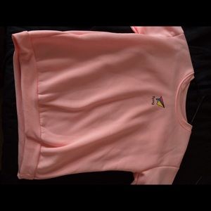 Pink graphic sweater