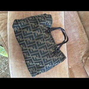 Cute little Fendi tote.  Bought at Fendi in Rome.