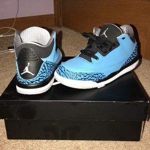 Powder Blue Jordan Retro 3's