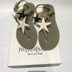 Yes saint laurent  beach sandals