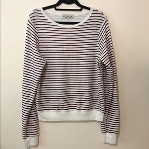 NWT Wildfox Baggy Beach Jumper medium striped