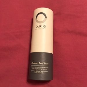 ORG skincare. mineral peel. used once.
