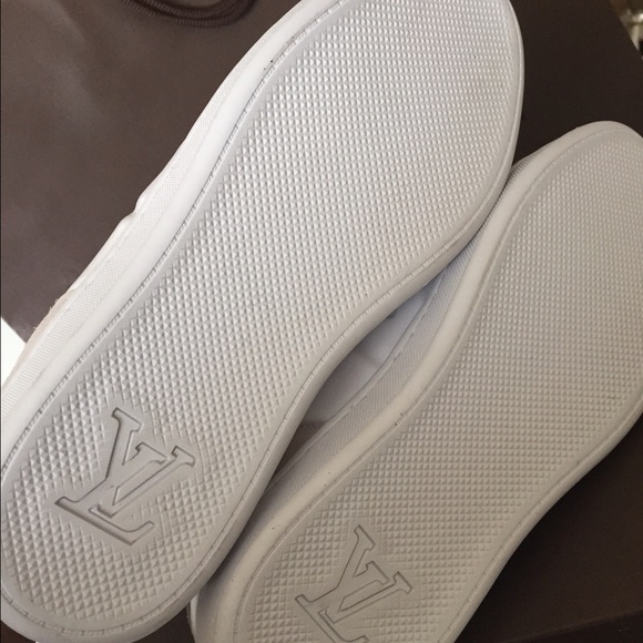Louis Vuitton Fuselage White Sneakers - Picture 3 of 4