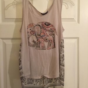 Elephant Hi Lo Tank