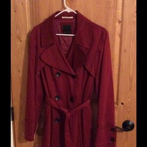 Red Dress Pea Coat