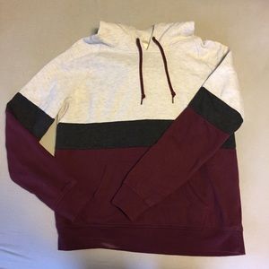 Color block hoodie
