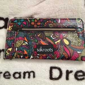 Very colorful Sakroots wallet