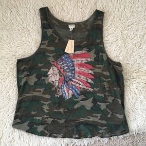 Denim and Supply Camo tank top