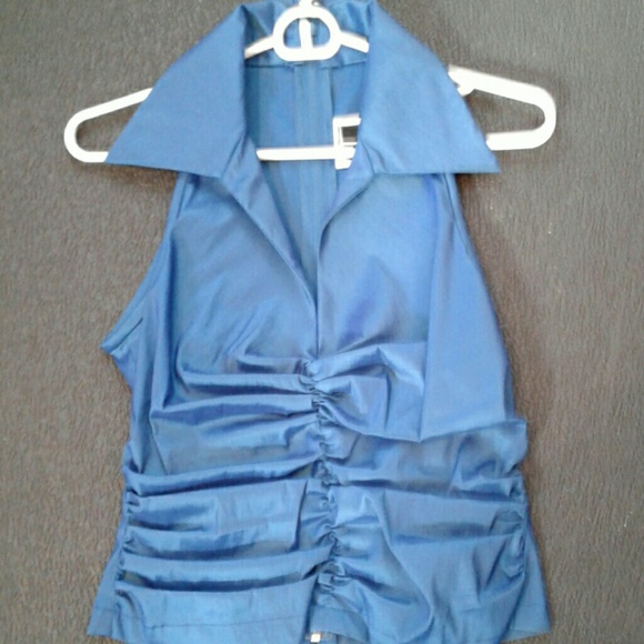 Tadashi electric blue fitted too size 8