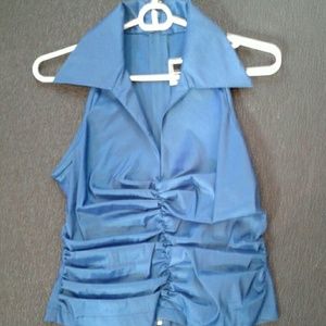 Tadashi electric blue fitted too size 8