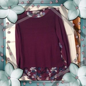 Gorgeous Loft two-in-one sweater