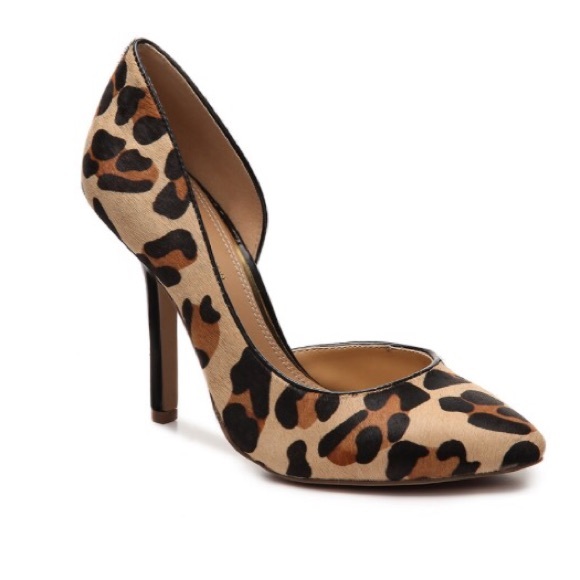 BCBG Leopard Print Pumps Size 10