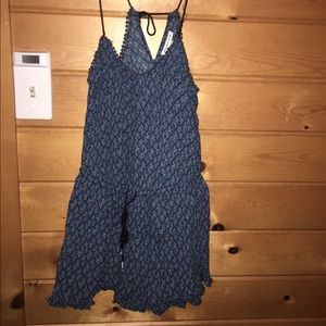 Blue romper