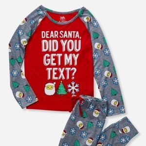 NWT Justice Xmas Pj 16/18