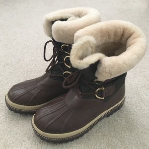 Tory Burch Duck Boots, size 8.5
