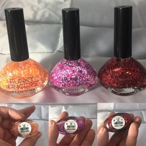 Funky Fingers Nail Polish Trio