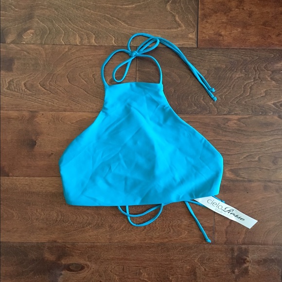 Cielo Rosso Kali Halter Swim Top