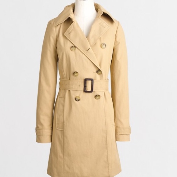 J. Crew Warm Desert Trench Coat