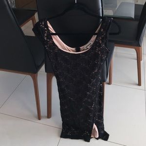 Mystic ...Black mesh over tan!