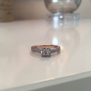 KAY Jewelers Rose Gold Diamond Ring