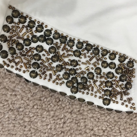 Studded shoulder Top - Picture 2 of 3