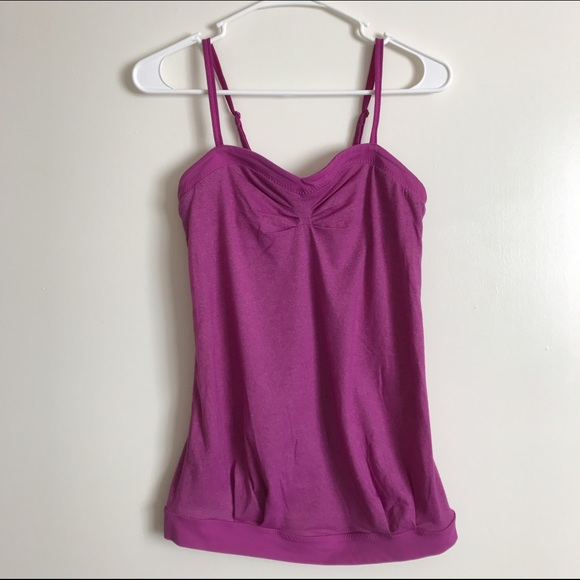 ❤SALE❤Lululemon plum pink adjustable strap tanktop