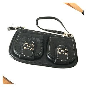 Authentic Michael Kors  clutch wristlet.